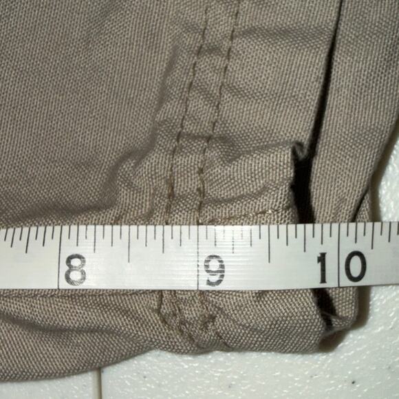 Carhartt Mens Size 42x10 Tan Loose Fit Canvas Utility Work Short - Picture 5 of 5